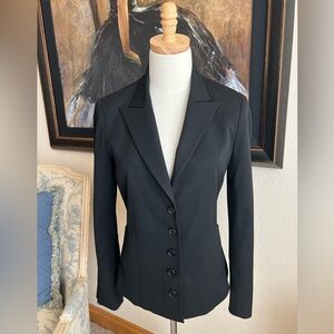 Theory Black Wool Blazer Size M